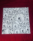 35” x 35” Upcycled Canvas - JMORESUN