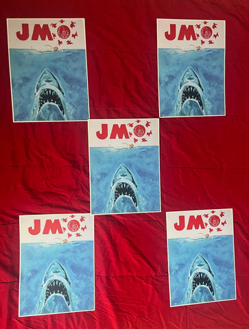 FIVE JMO X JAWS PRINTS - JMORESUN