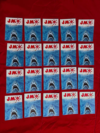 JMO X JAWS STICKERS