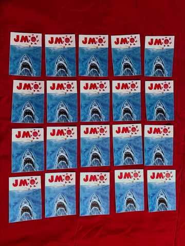 JMO X JAWS STICKERS
