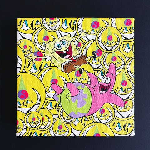 SpongeBob & Patrick (6” x 6”) - JMORESUN